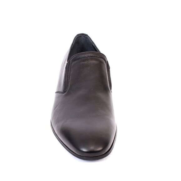 Giovanni Conti 3231 Black Leather Classic Dress Shoes - Picture 7 of 8